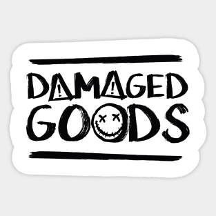 Damaged Goods Sticker